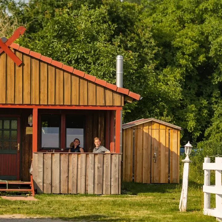 mit Sitzecke auf der Terrasse