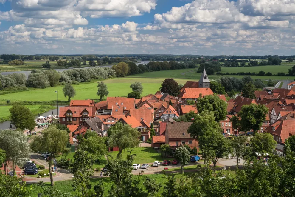 Malerische Stadt Hitzacker
