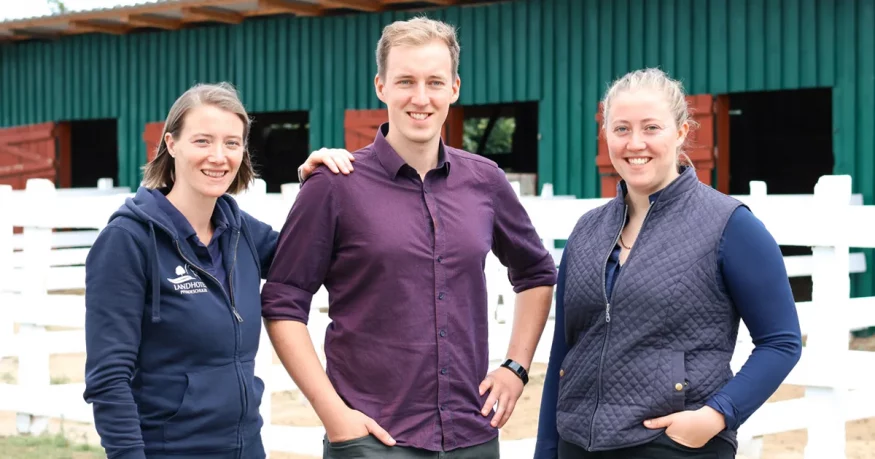 Generationswechsel bei Pferdeschulze